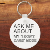 私の頼I Do Not Modeについて気に キーホルダー (正面)