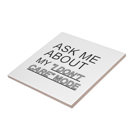 私の頼I Do Not Modeについて気に タイル (側面)