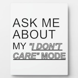 私の頼I Do Not Modeについて気に フォトプラーク
