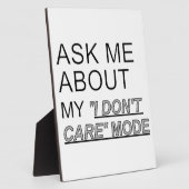 私の頼I Do Not Modeについて気に フォトプラーク (側面)