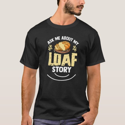 私の頼Loafの話については、パン屋のためにプーン Tシャツ (正面)