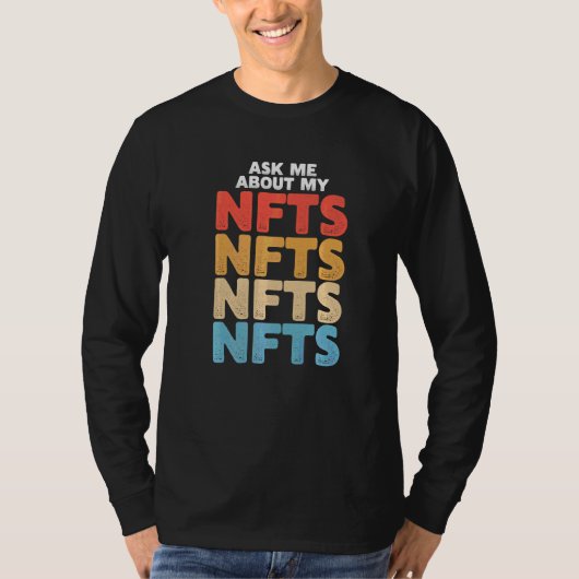 私の頼Nftsについて1 Tシャツ (正面)