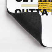 私の顔からそのトウモロコシを出して下さい マウスパッド (コーナー)