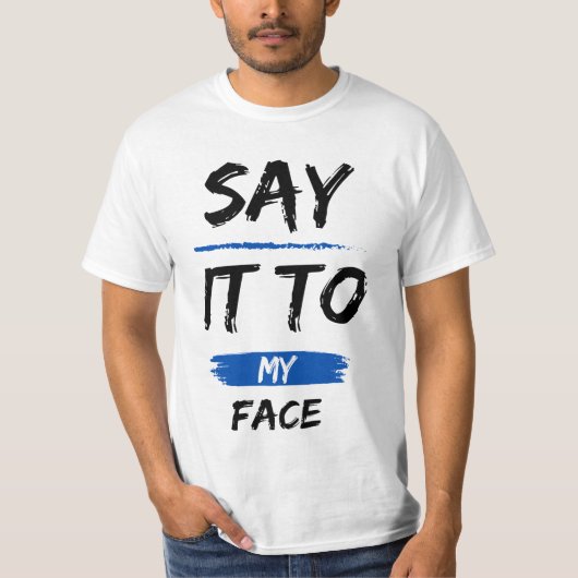 私の顔に | カマラハリス社長 Tシャツ (正面)