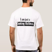 私の顔を使ってプラムの色… Tシャツ (裏面)