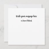 私の顔を写真に載せて、キリンと子供のカードを作って カード (裏面)