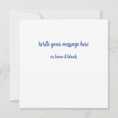 私の顔を写真に載せて、ライオンと子供のカードを作って カード (裏面)