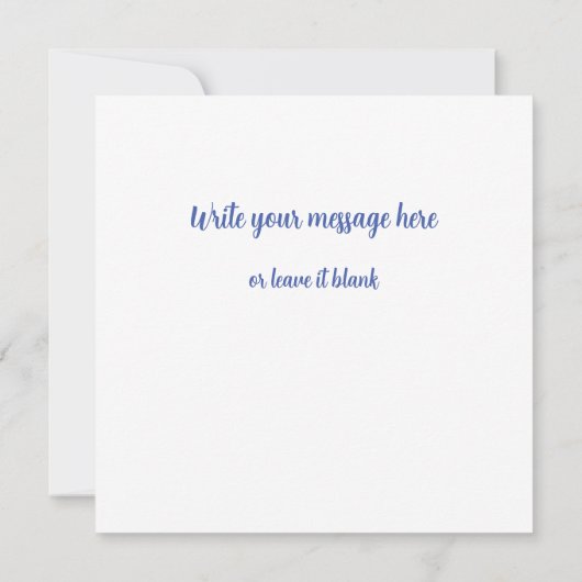 私の顔を写真に載せて、ライオンと子供のカードを作って カード (裏面)