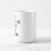 私の顔を見てもまだしゃべってる コーヒーマグカップ (中央)