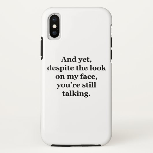 私の顔を見て Case-Mate iPhoneケース (裏面)
