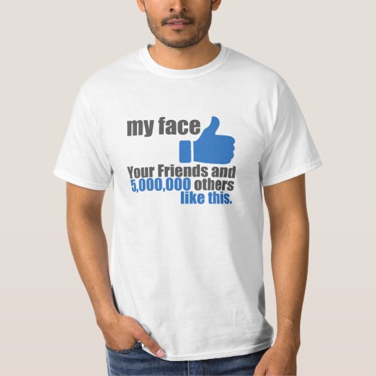 私の顔 Tシャツ (正面)
