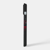 私の顔Kamala Harris 2024キャンペーンにそれを言う iPhone 15ケース (左側面)