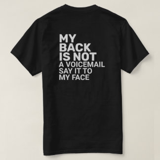 私の顔Tシャツに言え Tシャツ