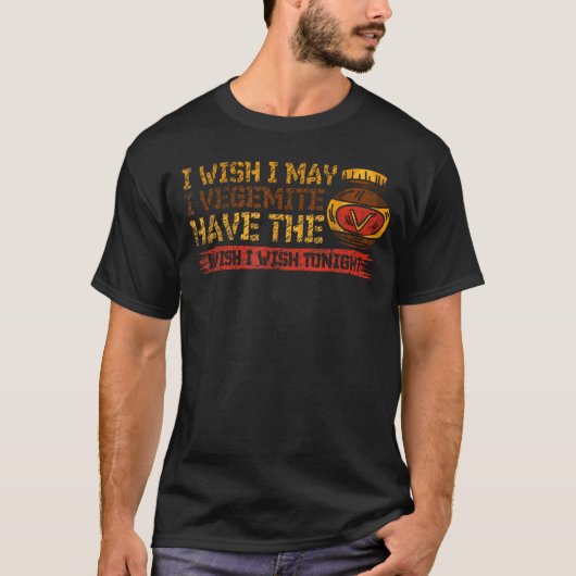 私の願いは今夜叶う ヴィーガマイト Tシャツ (正面)