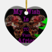 私の願い セラミックオーナメント (正面)