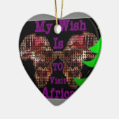 私の願い セラミックオーナメント (左)