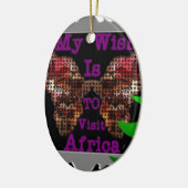 私の願い セラミックオーナメント (左)