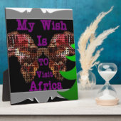 私の願い フォトプラーク (側面)