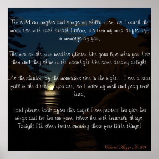 私の願い ポスター (正面)