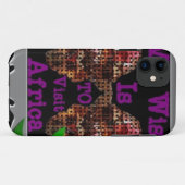 私の願い Case-Mate iPhoneケース (裏面(横))