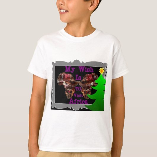 私の願い Tシャツ (正面)