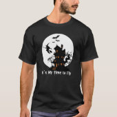 私の飛ぶ時間 Tシャツ (正面)