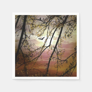 私の飛行時間 スタンダードカクテルナプキン