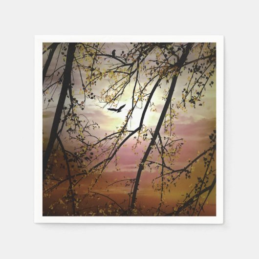 私の飛行時間 スタンダードカクテルナプキン (正面)