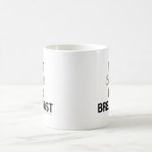 私の食べグリッター コーヒーマグカップ (中央)