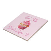 私の食べマフィンのセラミックタイル タイル (側面)