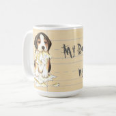 私の食べ仕組み コーヒーマグカップ (正面左)