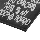 私の食べ物を細かく切る カッティングボード (角)