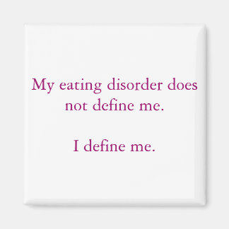 私の食べ物病気は私を定義していない。 マグネット