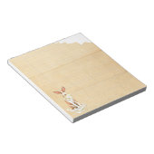 私の飯山が宿題食べを出した ノートパッド (アングル)