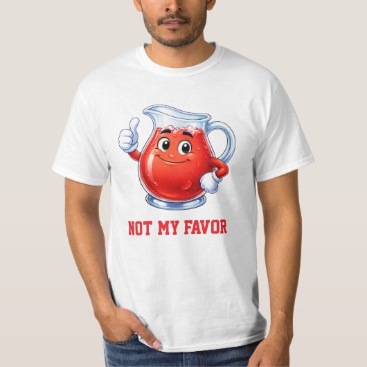 私の飲むクーラエイドの味じゃない Tシャツ (正面)