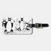 私の飲むチームにボーリング問題があります ラゲッジタグ (正面横)