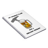 私の飲む授業は地質学の問題がある ノートブック (右側)