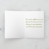 私の養育関係のお母さんのため、 カード (内部)