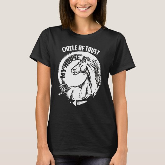 私の馬の刺し身 Tシャツ (正面)