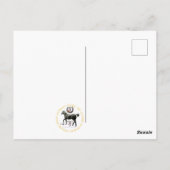 私の馬はがきに乗る天使だった ポストカード (裏面)