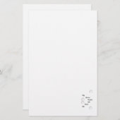 私の馬は文房具を歩き回る 便箋 (正面/裏面)