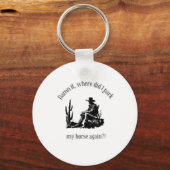 私の馬をどこに停めればいい？ キーホルダー (正面)