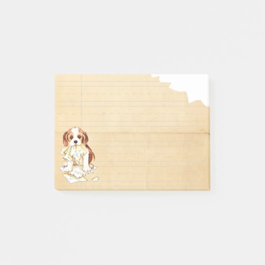 私の騎士は私の宿題を食べました ポストイット (正面)