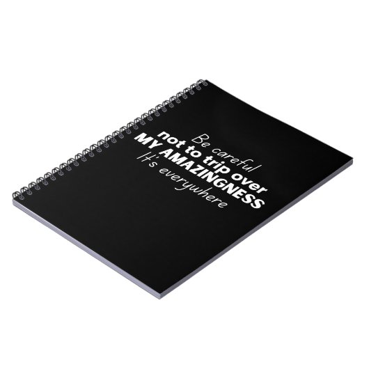 私の驚きに乗り越えないように注意しなさい ノートブック (左側)