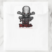 私の骨の怒り スクエアシール (バッグ)