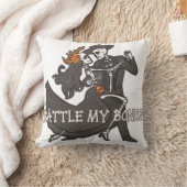 私の骨をガタガタさせる クッション (ブランケット)