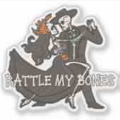 私の骨をガタガタさせる シール (正面)