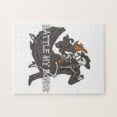 私の骨をガタガタさせる ジグソーパズル (横)