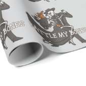 私の骨をガタガタさせる ラッピングペーパー (ロールコーナー)