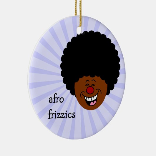 私の髪は重力と天体物理学の法則に従わない セラミックオーナメント (右)